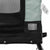 Pet Bike Trailer Grey and Black Oxford Fabric and Iron