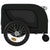 Pet Bike Trailer Black Oxford Fabric and Iron