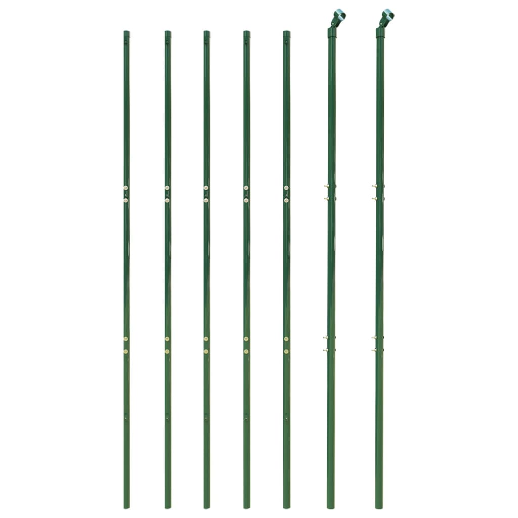 Chain Link Fence Green 1.6x10 m