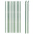 Chain Link Fence Green 1.4x25 m