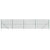 Chain Link Fence with Spike Anchors Green 1.4x10 m