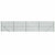 Chain Link Fence with Spike Anchors Green 1.6x10 m