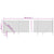 Chain Link Fence with Spike Anchors Green 1.8x10 m