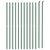 Chain Link Fence with Flange Green 1.6x25 m