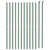Chain Link Fence with Flange Green 1.8x25 m