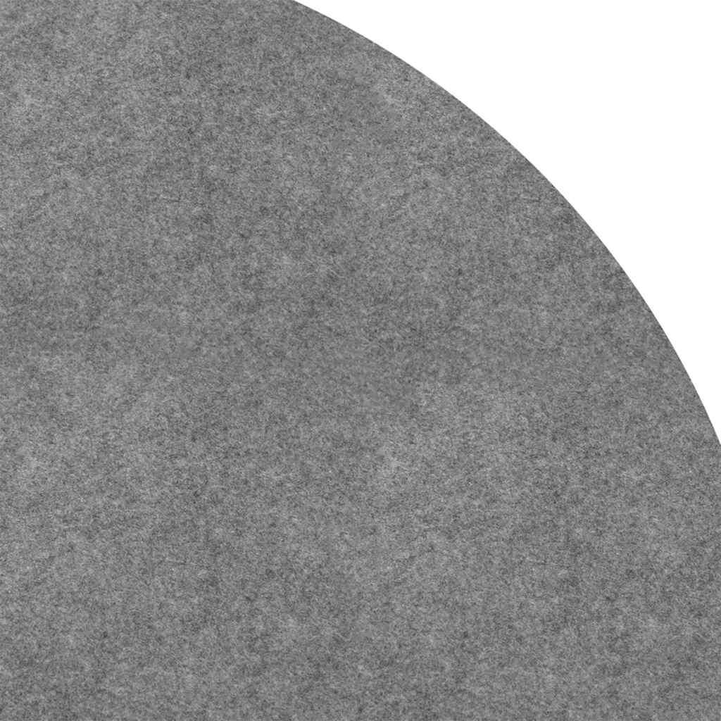 Pool Ground Cloth Light Grey Ø244 cm Polyester Geotextile
