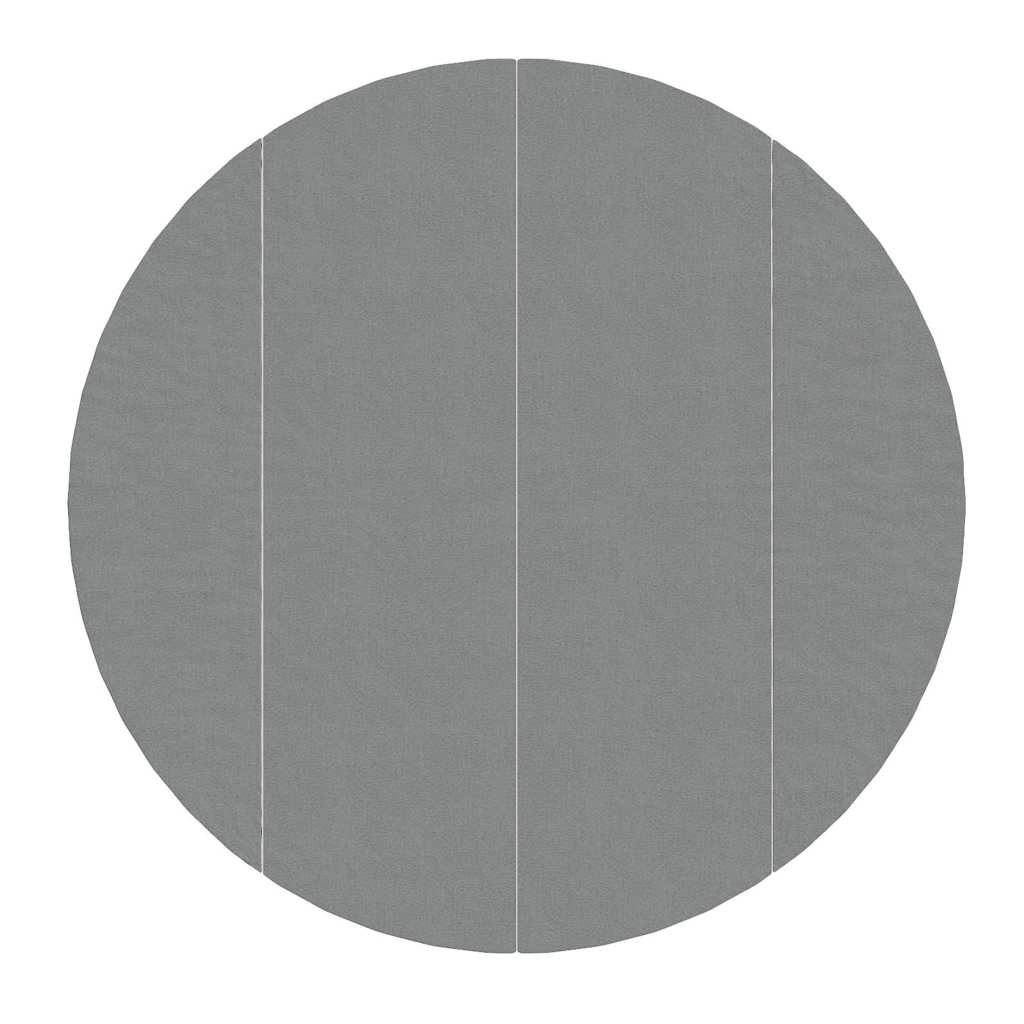 Pool Ground Cloth Light Grey Ø458 cm Polyester Geotextile