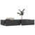 TV Cabinet with LED Lights High Gloss Grey 90x35x15.5 cm