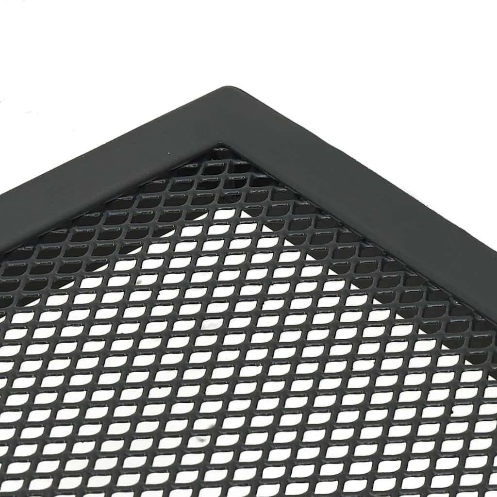 Folding Garden Table Anthracite 50x50x72 cm Steel Mesh