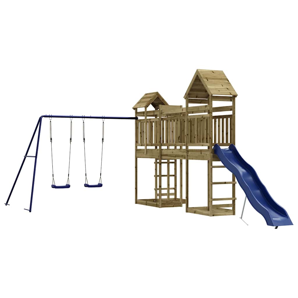 Outdoor Playset Impregnated Wood Pine