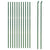 Wire Mesh Fence Green 1.6x25 m Galvanised Steel