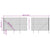 Wire Mesh Fence with Spike Anchors Green 1.6x25 m