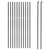 Wire Mesh Fence Anthracite 1.6x25 m Galvanised Steel