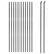 Wire Mesh Fence Anthracite 1.8x25 m Galvanised Steel