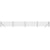 Wire Mesh Fence with Spike Anchors Anthracite 1.1x10 m