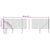 Wire Mesh Fence with Spike Anchors Anthracite 1.1x10 m