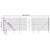 Wire Mesh Fence with Spike Anchors Anthracite 1.6x25 m