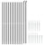 Wire Mesh Fence with Spike Anchors Anthracite 1.6x25 m