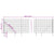 Wire Mesh Fence with Spike Anchors Anthracite 1.6x25 m