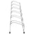Bike Rack for 6 Bikes Galvanised Steel