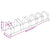 Bike Rack for 6 Bikes Galvanised Steel