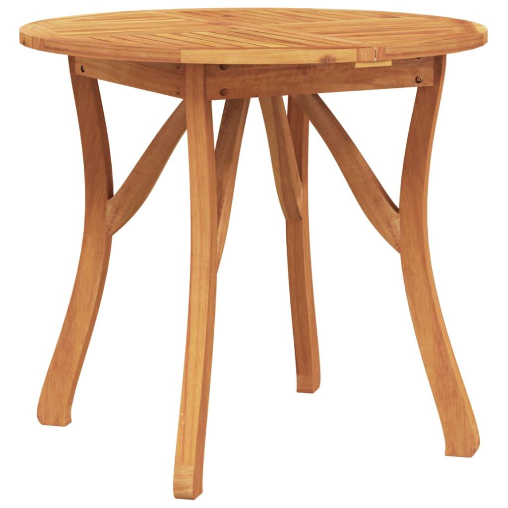 5 Piece Garden Dining Set Solid Wood Acacia