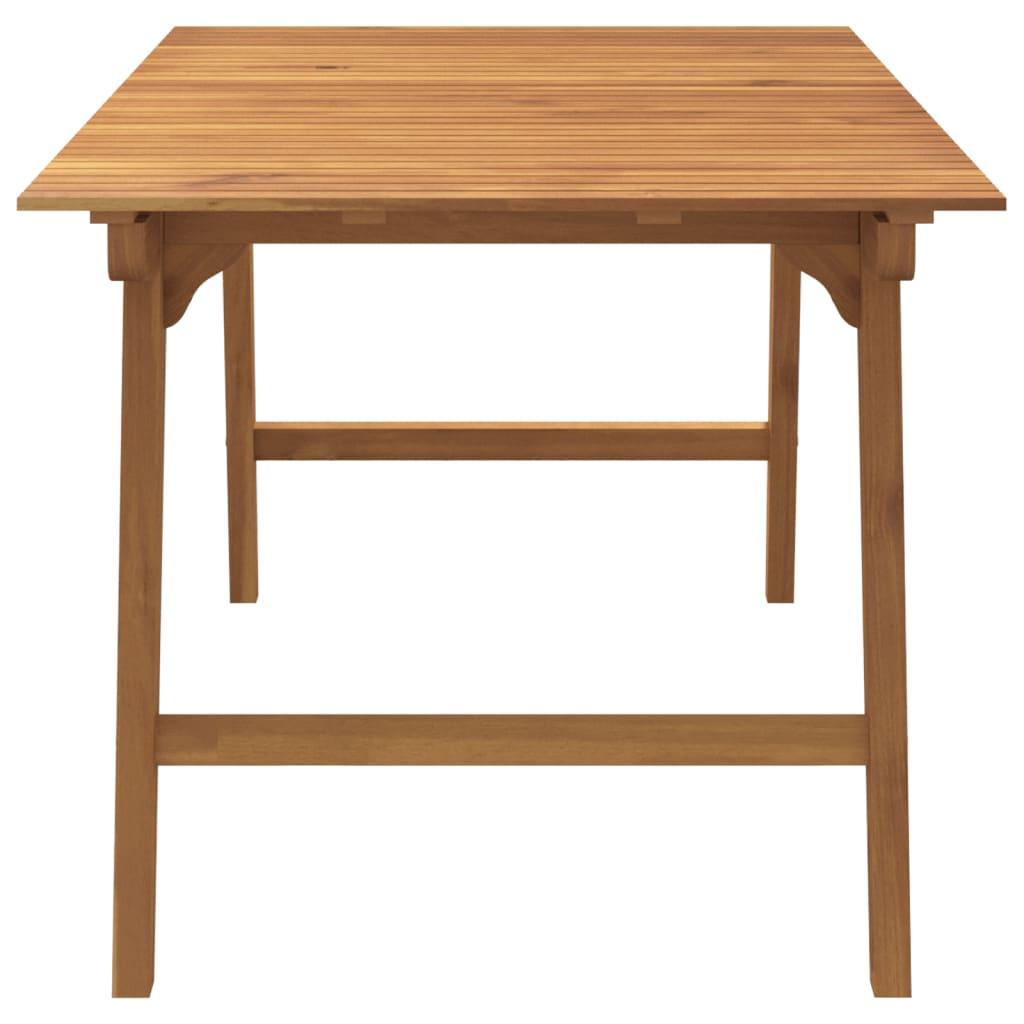 5 Piece Garden Dining Set Solid Wood Acacia