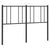 Metal Headboard Black 152 cm Queen