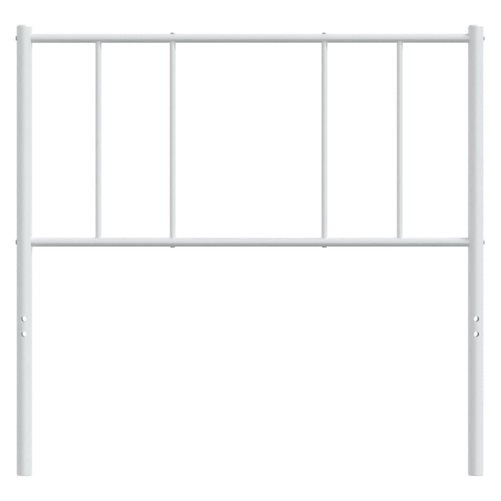 Metal Replace Headboard White 90 cm