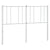 Metal Headboard White 137 cm Double