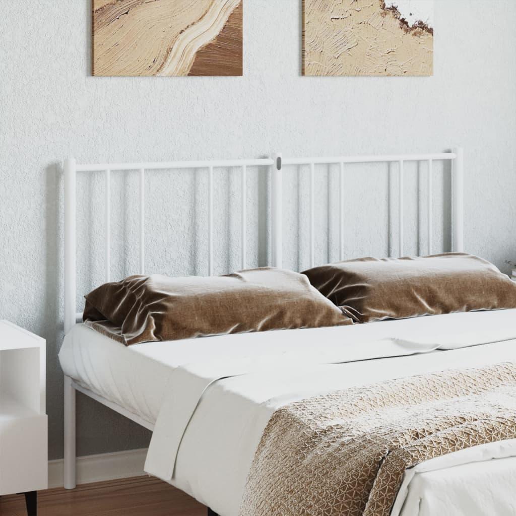Metal Replace Headboard White 135 cm