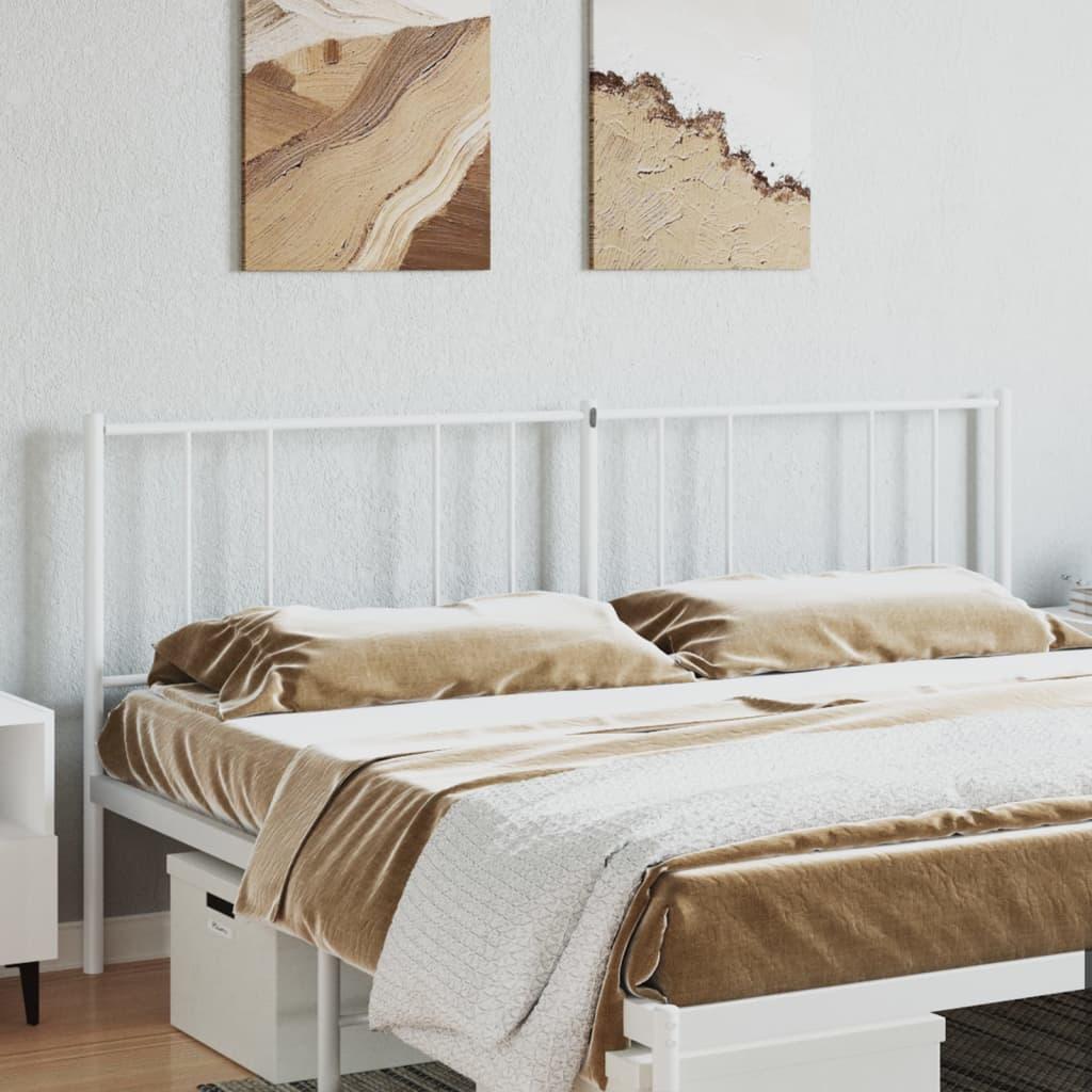 Metal Replace Headboard White 180 cm