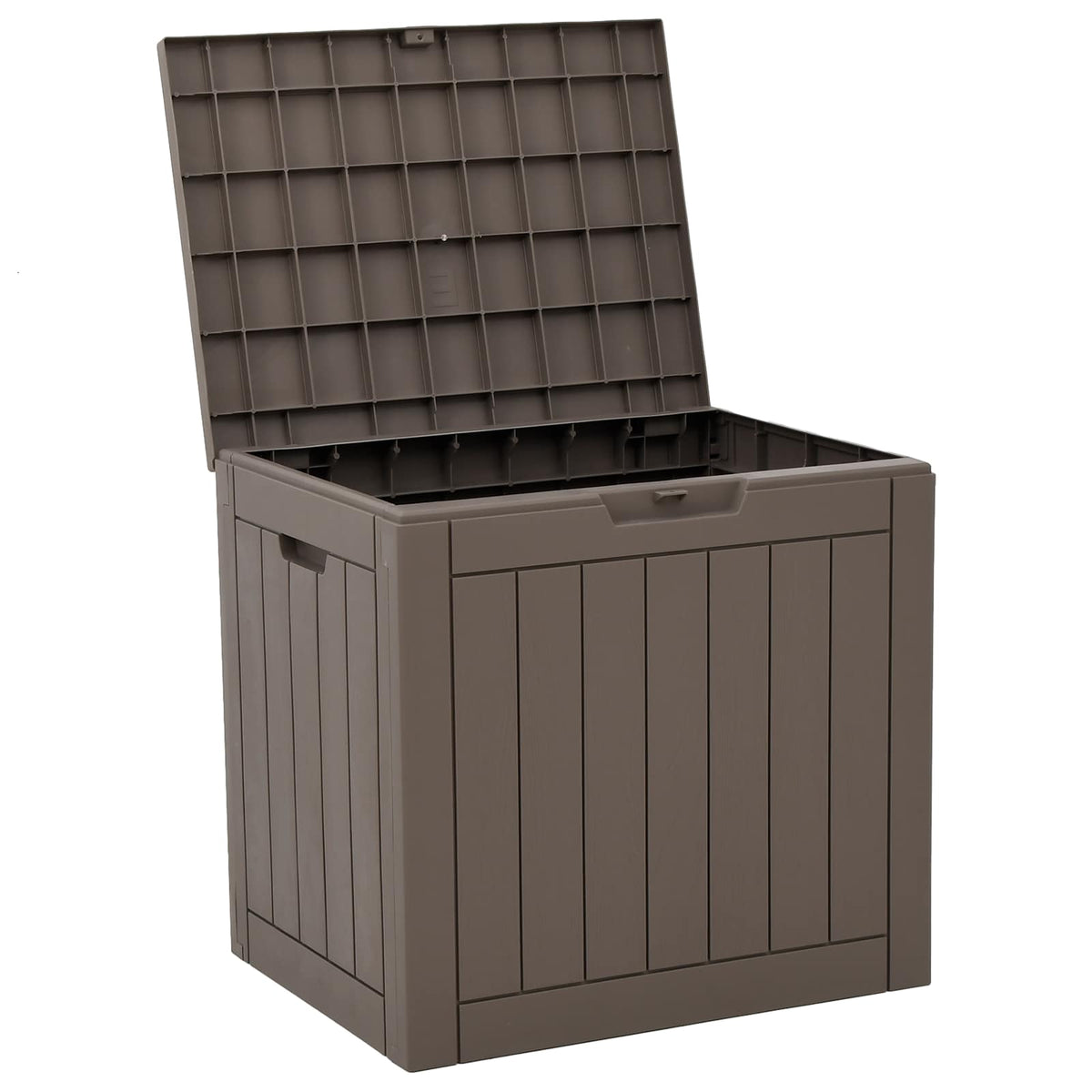 Garden Storage Box Grey 55.5x43x53 cm Polypropylene