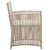 Garden Armchairs with Cushions 2 pcs Beige Poly Rattan