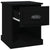 Bedside Cabinets 2 pcs Black 39x39x47.5 cm Engineered Wood