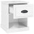 Bedside Cabinets 2 pcs High Gloss White 39x39x47.5 cm Engineered Wood