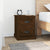 Bedside Cabinet Brown Oak 39x39x47.5 cm Engineered Wood