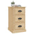 Bedside Cabinet Sonoma Oak 39x39x67 cm Engineered Wood