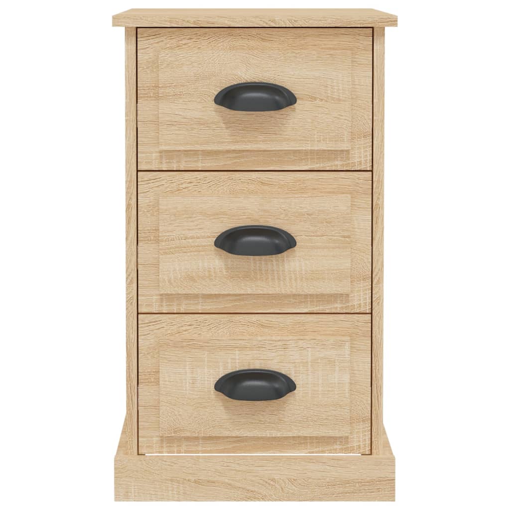 Bedside Cabinet Sonoma Oak 39x39x67 cm Engineered Wood