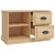 TV Cabinet Sonoma Oak 73x35.5x47.5 cm Engineered Wood