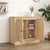 Sideboard Sonoma Oak 70x35.5x67.5 cm Engineered Wood