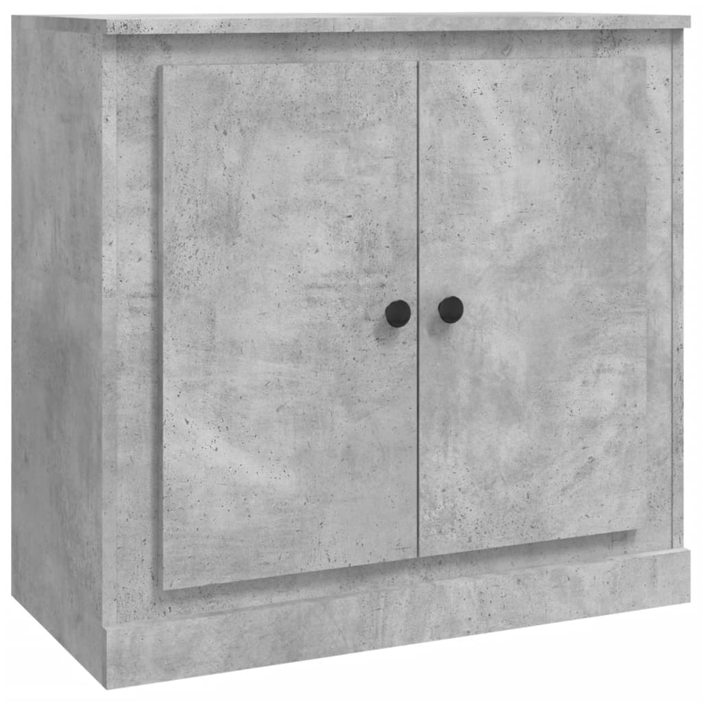 Sideboard Concrete Grey 70x35.5x67.5 cm Engineered Wood