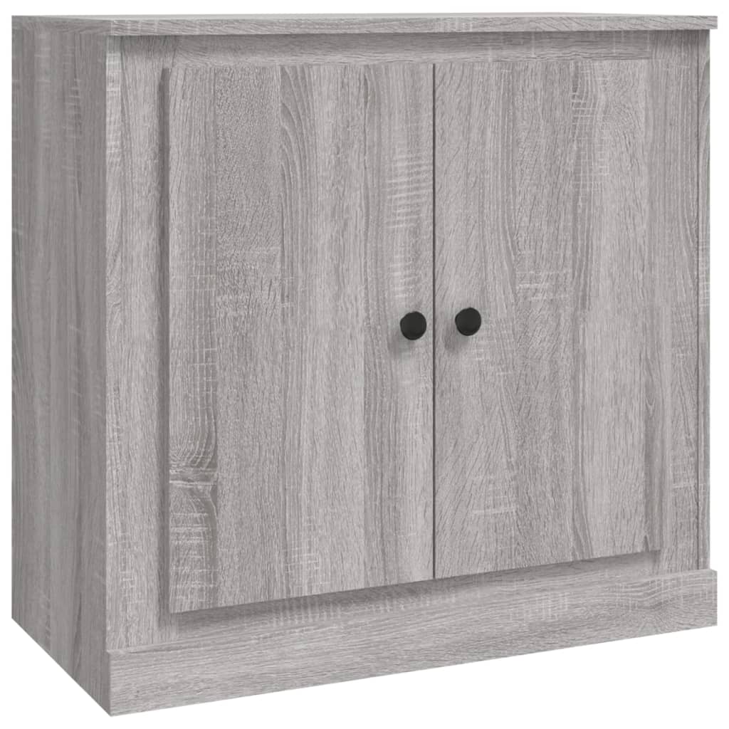 Sideboard Grey Sonoma 70x35.5x67.5 cm Engineered Wood