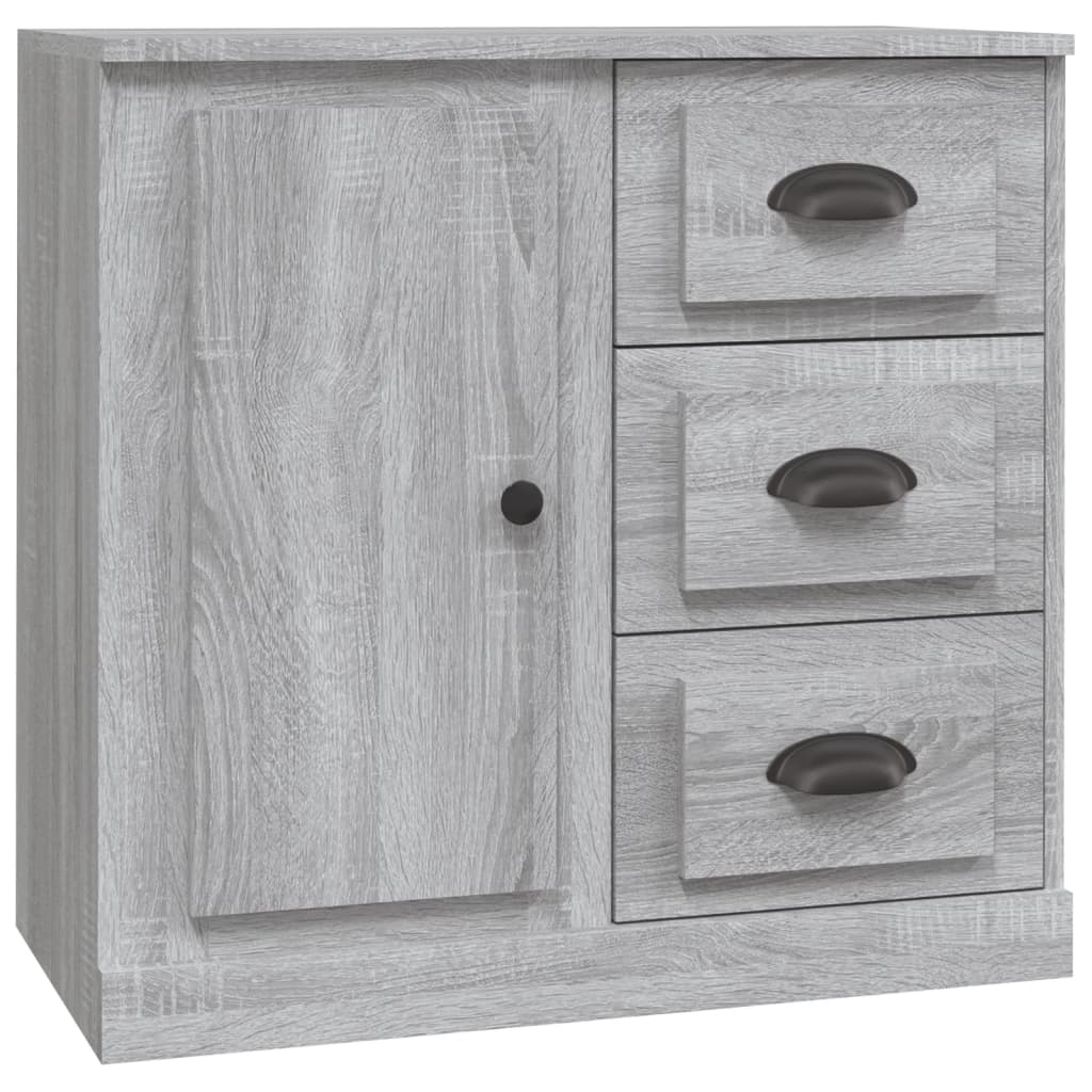 Sideboard Grey Sonoma 70x35.5x67.5 cm Engineered Wood