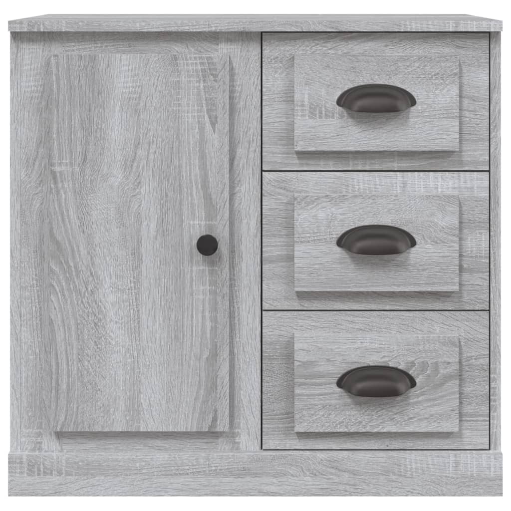 Sideboard Grey Sonoma 70x35.5x67.5 cm Engineered Wood