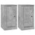 Sideboards 2 pcs Concrete Grey 37.5x35.5x67.5 cm Engineered Wood