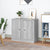 Sideboards 2 pcs Grey Sonoma 37.5x35.5x67.5 cm Engineered Wood