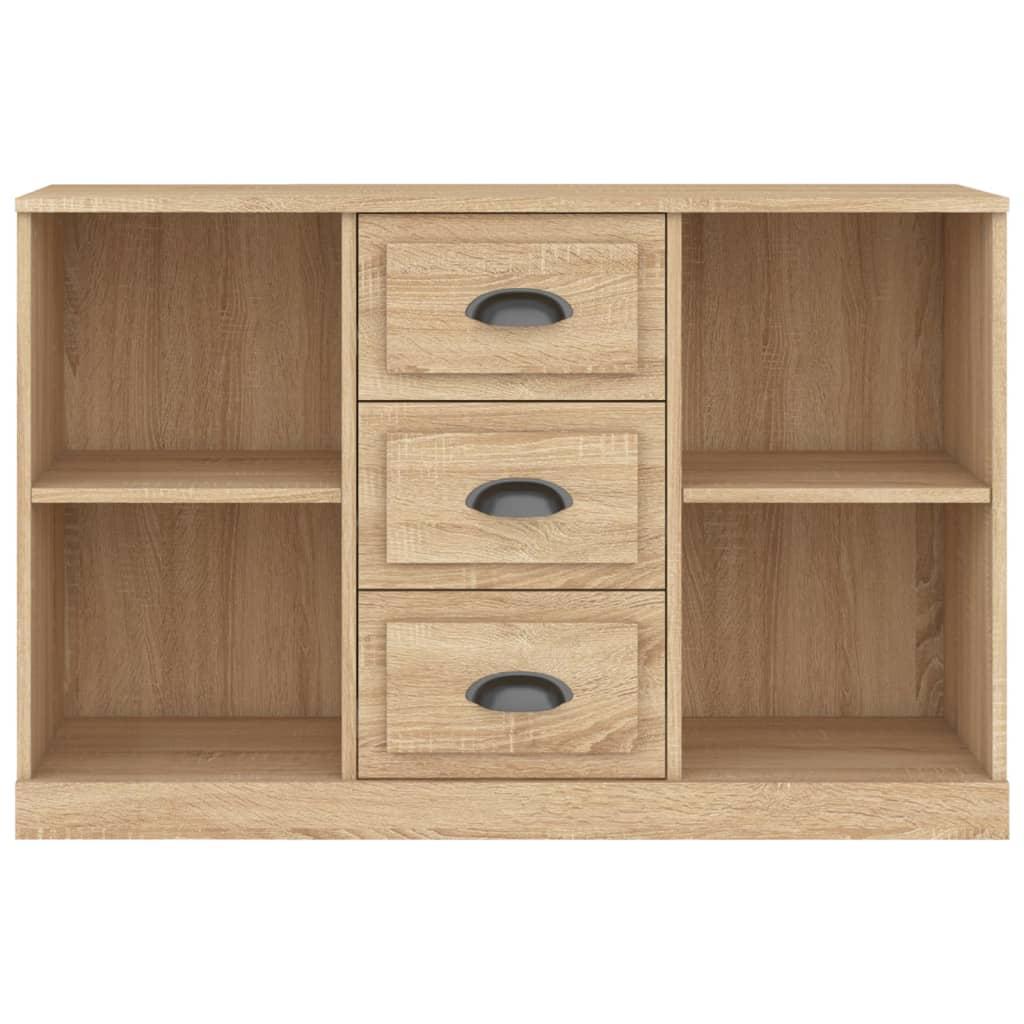 Sideboard Sonoma Oak 104.5x35.5x67.5 cm Engineered Wood