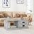 Coffee Table Concrete Grey 90x50x35 cm Engineered Wood