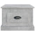 Coffee Table Concrete Grey 50x50x35 cm Engineered Wood